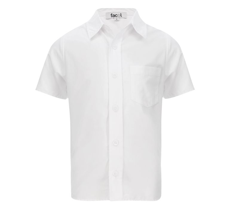 Camisa Manga Corta Escolar Facol