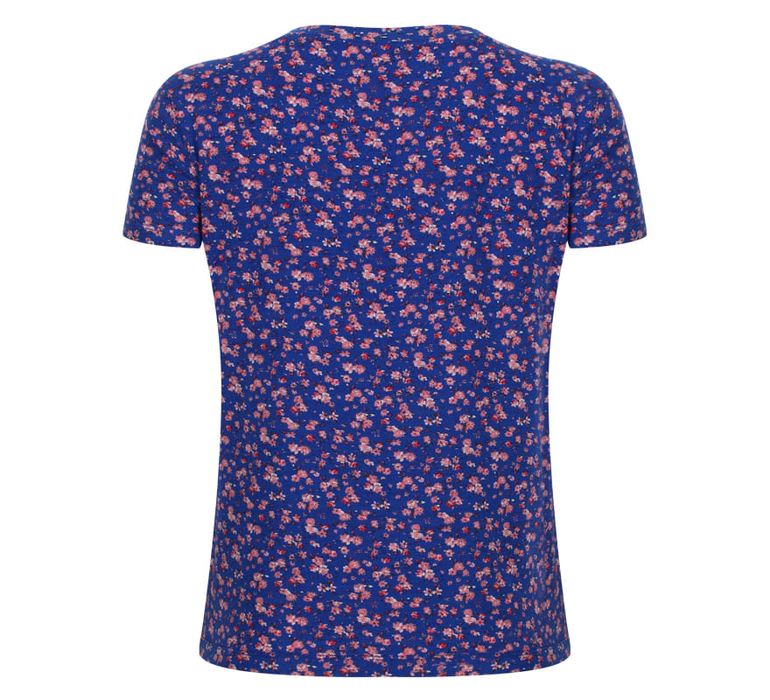 Camiseta Estampada Floral - Ostu
