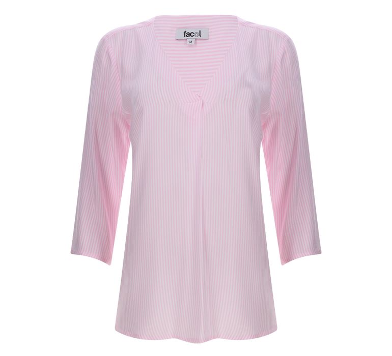 Blusa Manga Corta Facol Mujer-Azul | Linio Colombia - FA494FA19RT0GLCO