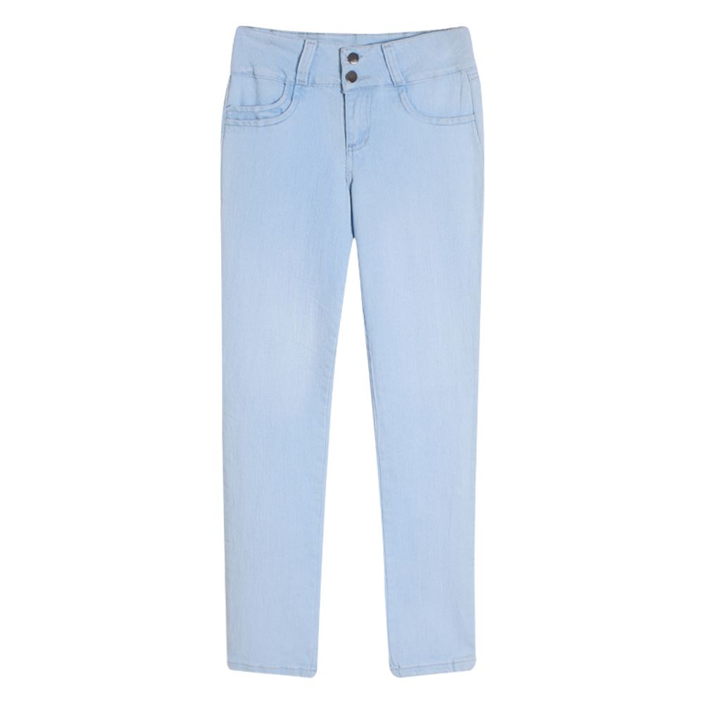 Jean Mujer Clasico Con Pinzas Facol