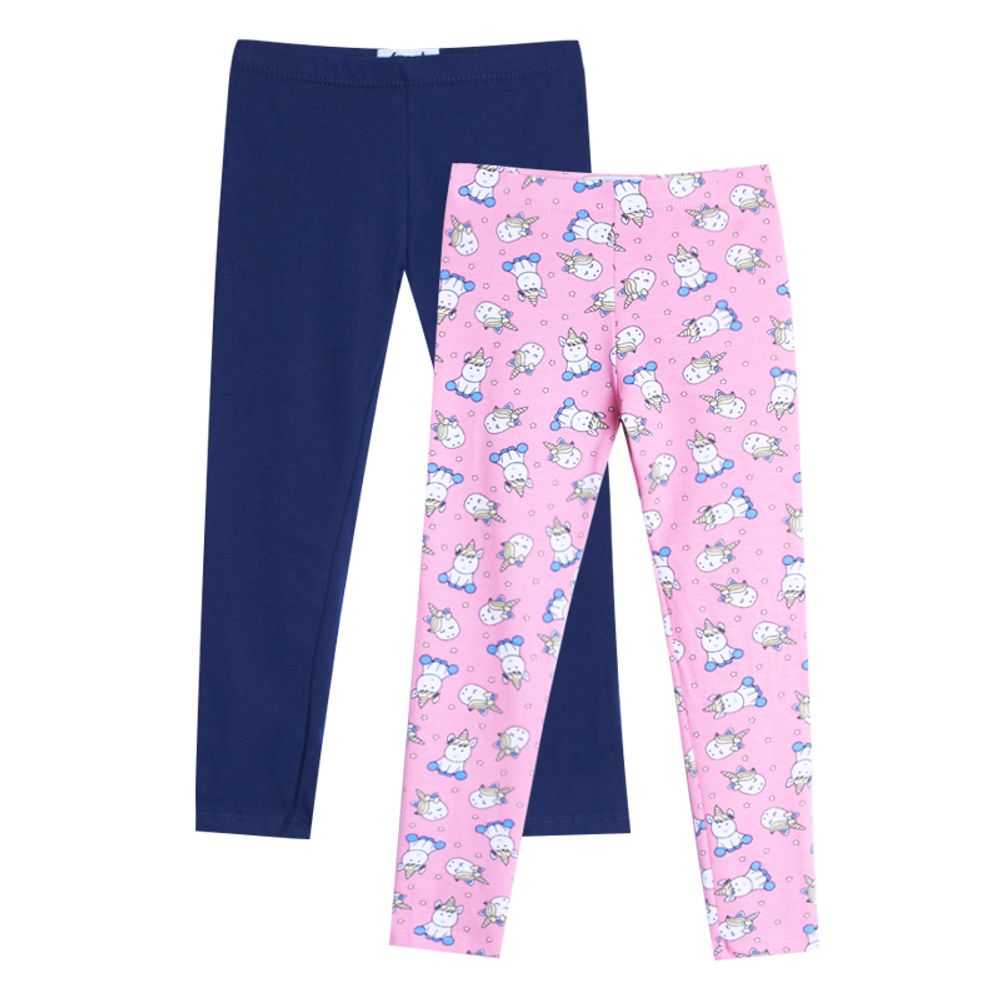 Legging punto lila niña Digital Dreamer