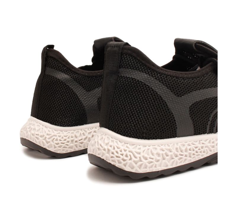 Tenis Negros Cordones Cruzados - FACOL