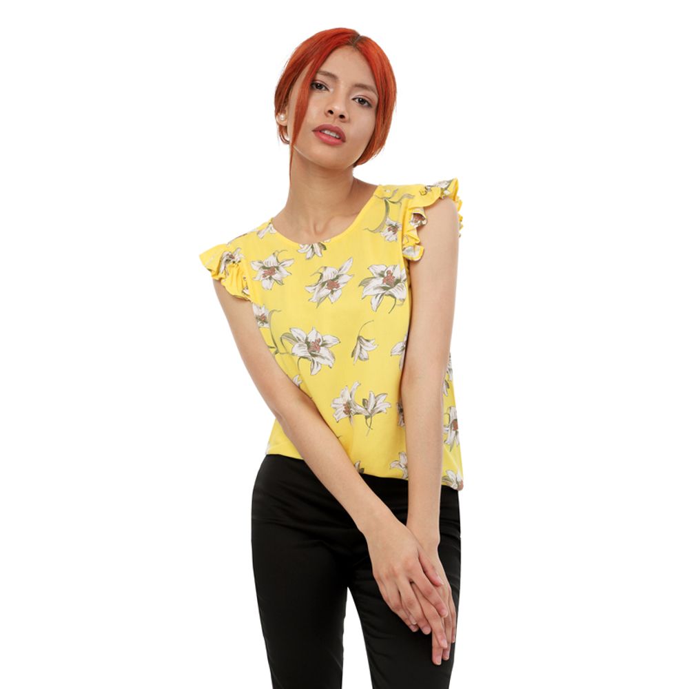 Blusa Mujer Lirios - FACOL