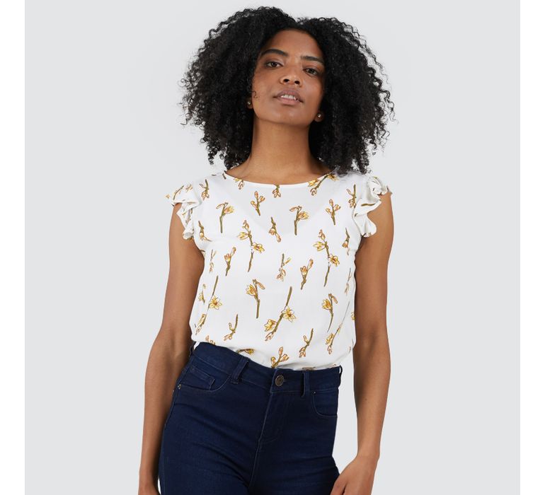 Blusa Mujer Floral - FACOL