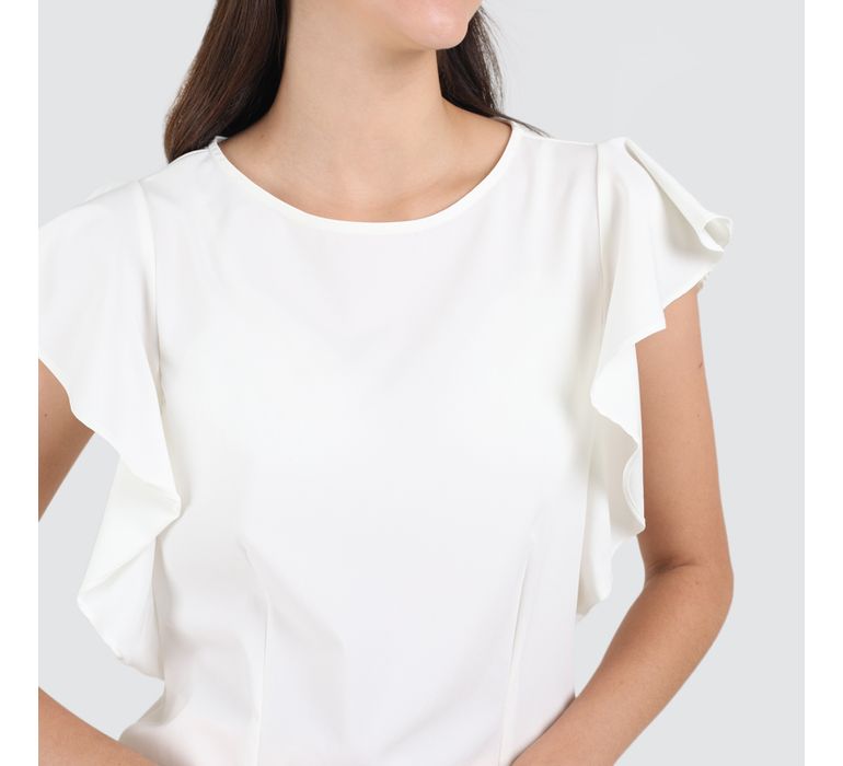 Blusa Mujer M/S Arandelas - FACOL