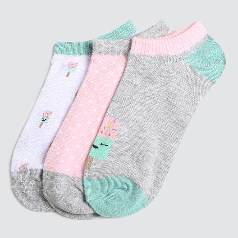 Medias para niña color pastel talla grande Facol