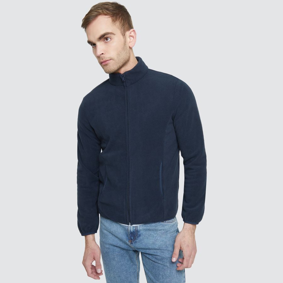 Chaqueta Para Hombre Unicolor - Ostu