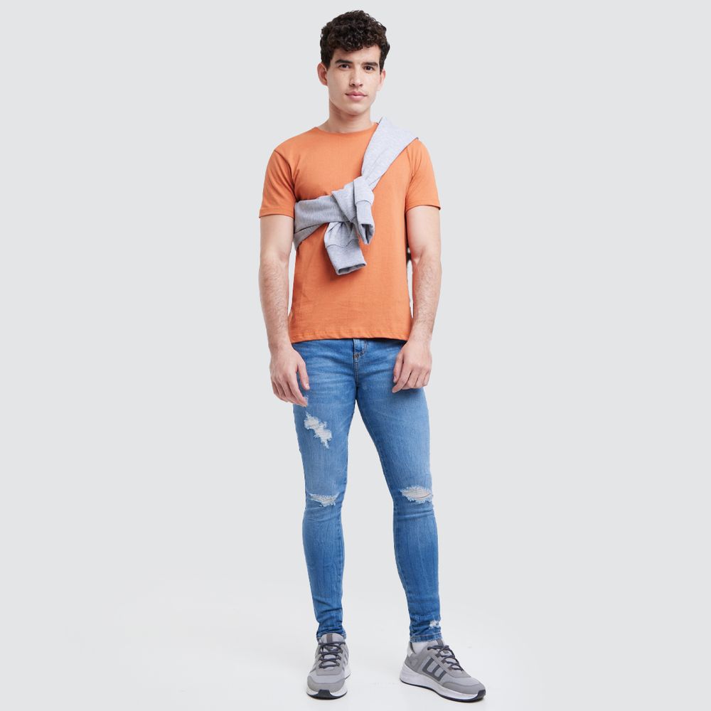 Jean para hombre con rotos - FACOL