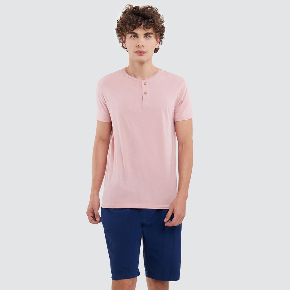 Bermuda rosa para discount hombre