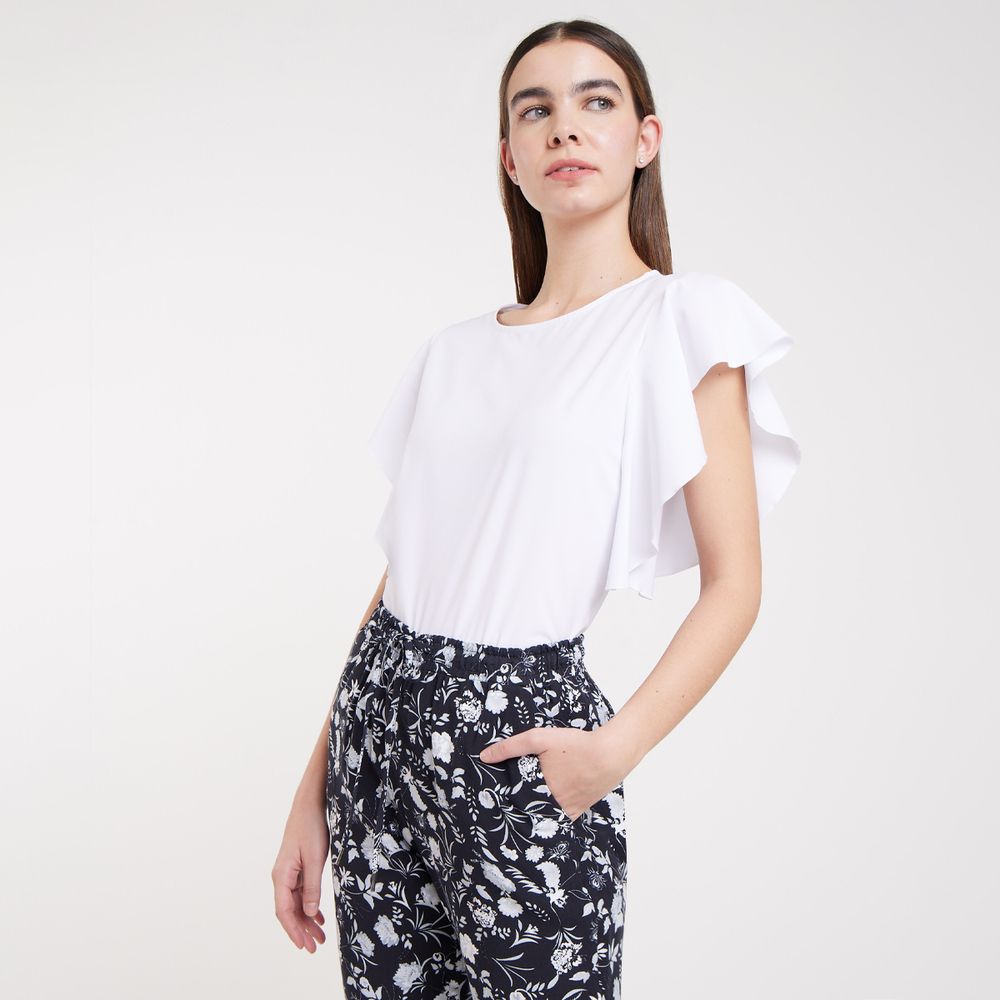 Blusas discount blancas modernas