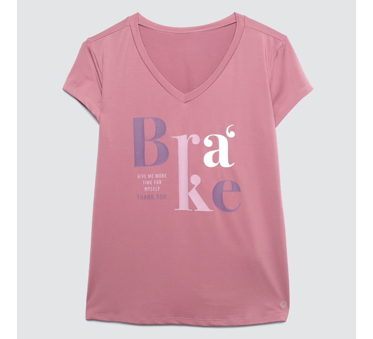 Camiseta para mujer estampo Brake Ostu