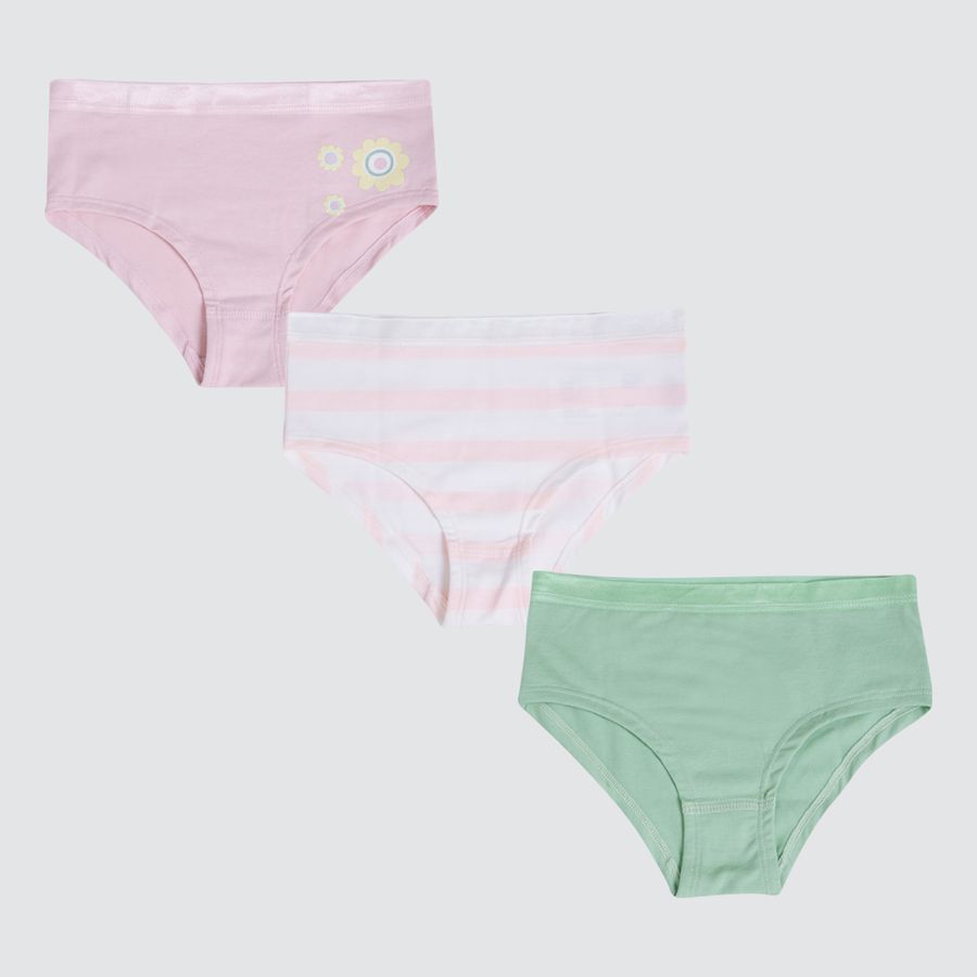 Pack Pantys Niña x 3 con Estampado - Ostu