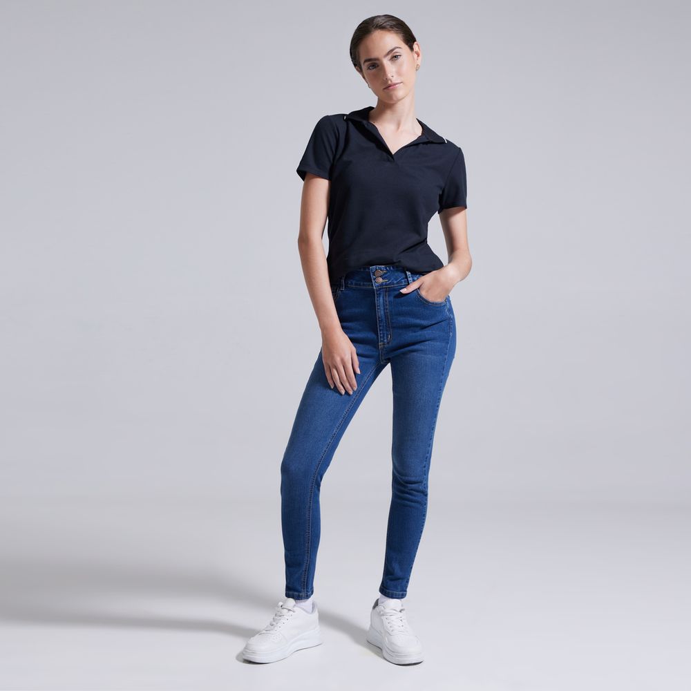 Jeans snt gris 🤍 Push up tiro alto tallaje normal 36-38-40-42-44