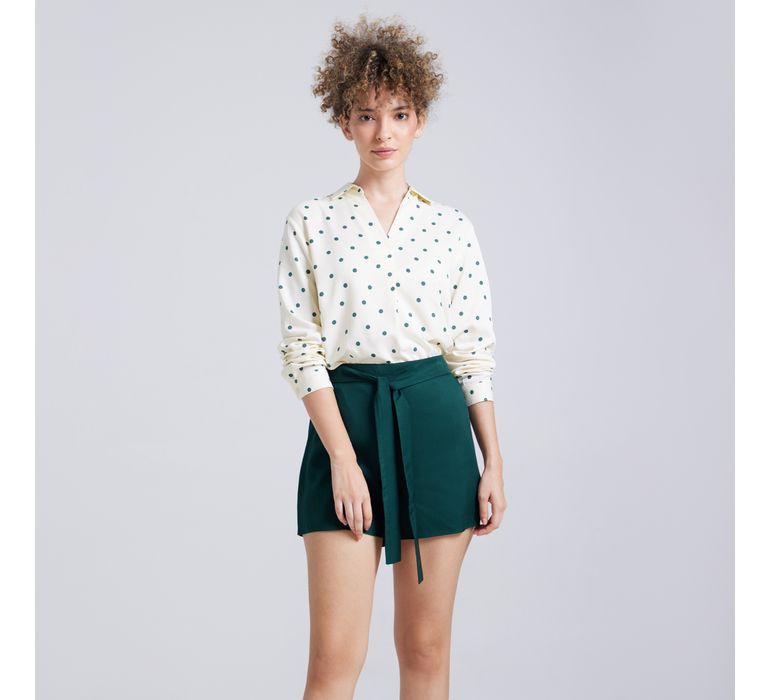 Short best sale con sueter