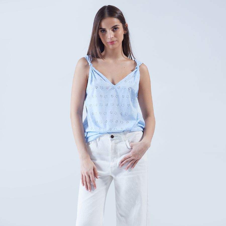 Mujer - Ropa - Blusas y Camisas Azul No 16 – Ostu