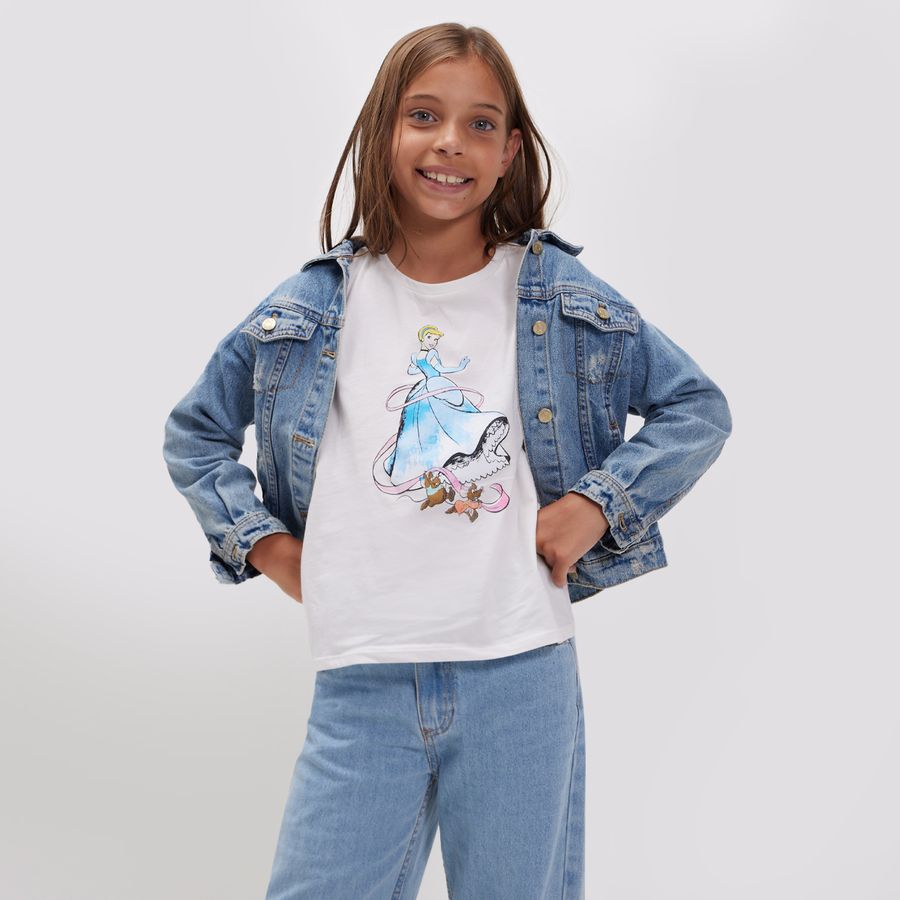 Infantil - Niña - Camisetas y Tops OSTU Algodón Amarillo – Ostu