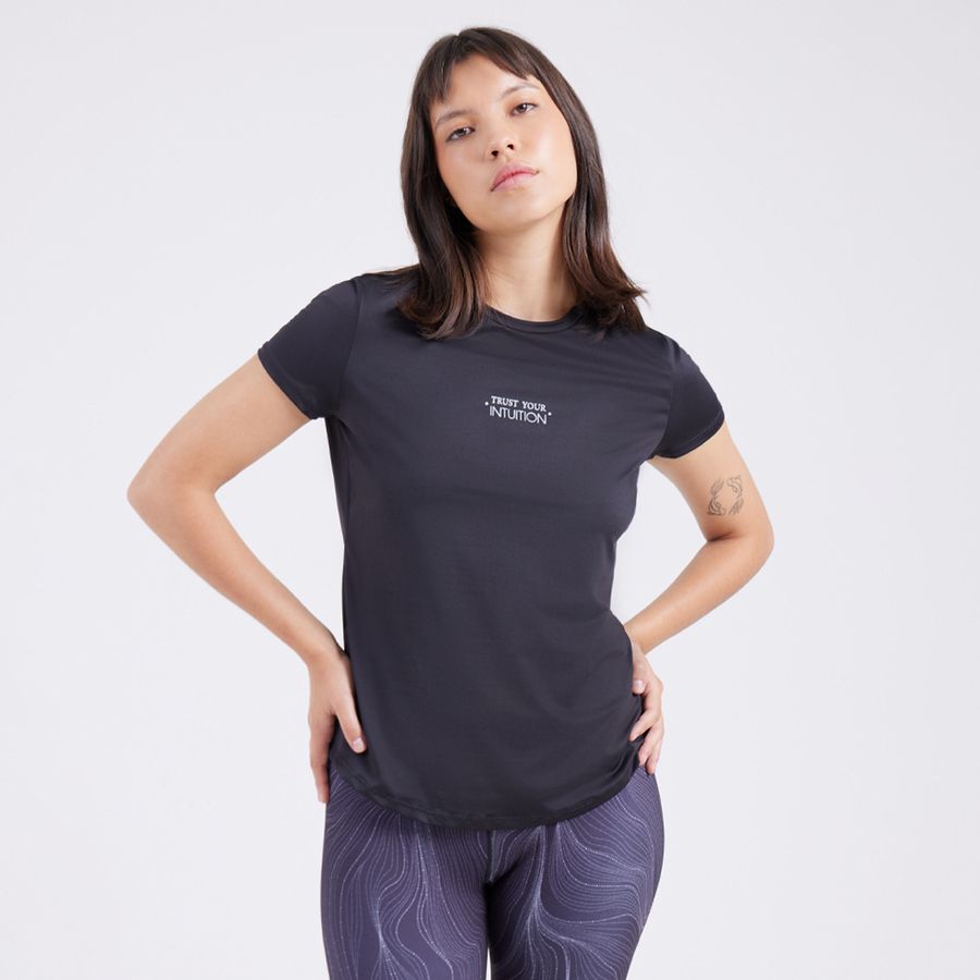 Camiseta deportiva manga corta - Camisetas Manga Corta - Camisetas - ROPA -  Mujer 
